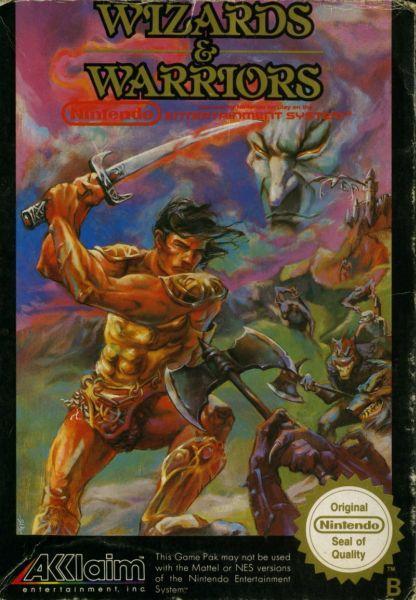 Wizards & Warriors-Standaard (NES) Gebruikt, Spelcomputers en Games, Games | Nintendo NES, Zo goed als nieuw, Ophalen of Verzenden