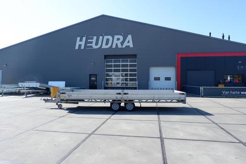 Gebruikte Hulco Medax plateauwagen 3000kg 611x203cm, Auto diversen, Aanhangers en Bagagewagens, Gebruikt, Ophalen