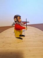 Schuco - Blikken speelgoedfiguur - Clockwork Felt Novelty, Antiek en Kunst, Antiek | Speelgoed