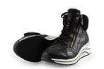 Remonte Veterboots in maat 37 Zwart | 10% korting, Kleding | Dames, Verzenden, Zwart, Overige typen, Remonte