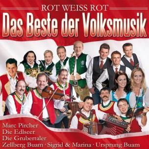 MCP - Das Beste der Volksmusik  Rot Weiss Rot (2CD), Cd's en Dvd's, Vinyl | Wereldmuziek, Ophalen of Verzenden