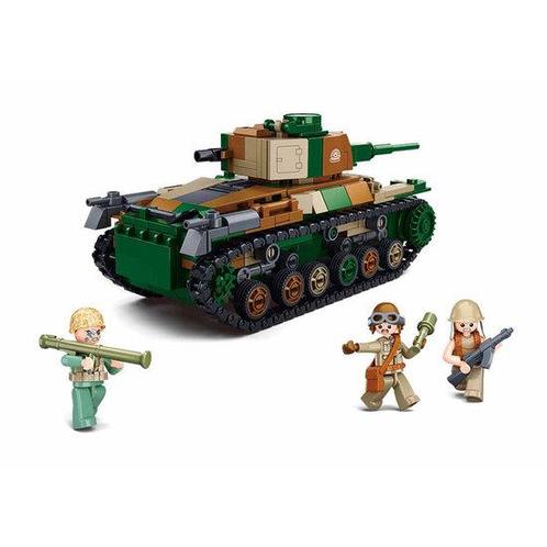 Sluban WWII Type 97 medium tank M38-1107, Kinderen en Baby's, Speelgoed | Duplo en Lego, Verzenden