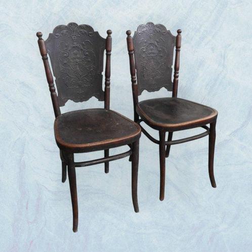 J.&J. Kohn - Stoel - Hout, Antiek en Kunst, Kunst | Designobjecten