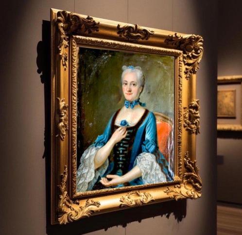 École européenne (XVIII) - Portrait, Antiek en Kunst, Kunst | Schilderijen | Klassiek
