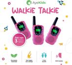 AyeKids Walkie Talkie voor Kinderen – Set van 3 Walkie, Ophalen of Verzenden, Nieuw