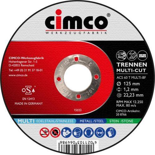 Slijpschijf Multicut 125mm, Steen-Inox-Staal, Doe-het-zelf en Verbouw, Elektra en Kabels, Nieuw, Ophalen of Verzenden