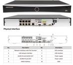 PRO Hikvision DS-7608NXI-K2/P8 – 8POE 4K NVR AcuSense AI, Audio, Tv en Foto, Videobewaking, Ophalen of Verzenden, Nieuw, Binnencamera