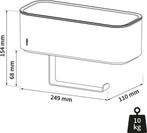 Tiger 2-Store - Toiletrolhouder - Wc rolhouder met, Verzenden, Nieuw