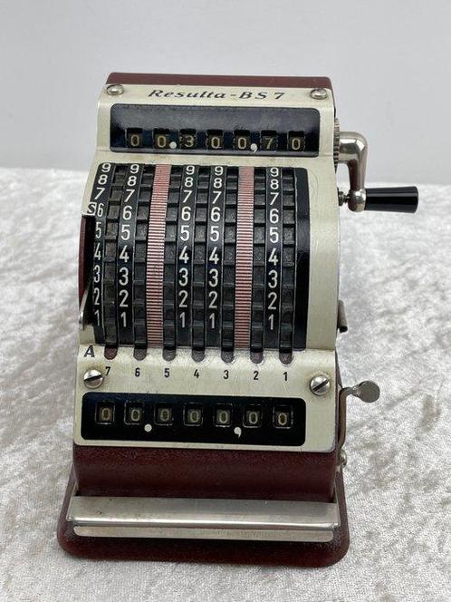 Resulta BS7 - Rekenmachine - 1950-1960, Antiek en Kunst, Kunst | Designobjecten