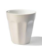 HEMA Espressomok 90ml Mirabeau aardewerk wit, Huis en Inrichting, Keuken | Servies, Verzenden, Nieuw