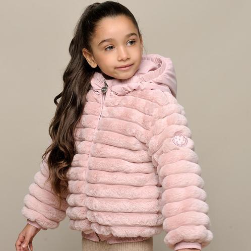 Le Chic-collectie Winterjas Beetle bomber (cotton candy), Kinderen en Baby's, Kinderkleding | Maat 92, Meisje, Nieuw, Jas, Verzenden