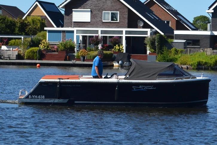 Oldambtsloep 735 Tender, Watersport en Boten, Sloepen, Buitenboordmotor, 70 pk of meer, 6 meter of meer, Benzine, Nieuw, Polyester