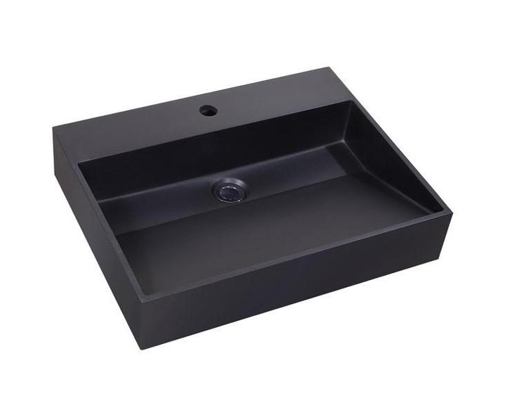 Sani Royal Wastafel Quartz Trento 60 cm geen, Doe-het-zelf en Verbouw, Sanitair
