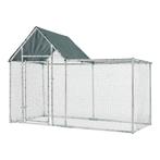 [pro.tec] Stalen kippenren Arguin buitenverblijf 2x1x1-1,5 m, Dieren en Toebehoren, Pluimvee | Toebehoren, Verzenden, Nieuw