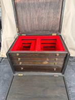 Ladekast - Notenhout - Besteklade kast