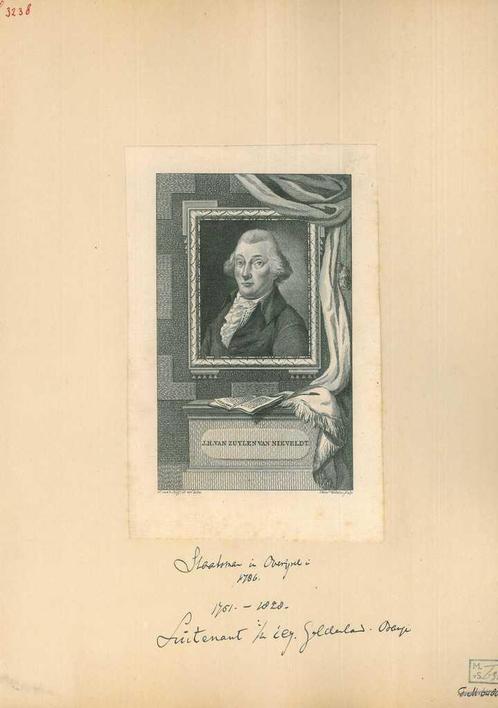 Portrait of Jasper Hendrik, Baron van Zuylen van Nievelt, Antiek en Kunst, Kunst | Etsen en Gravures