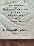Janus Gruterus - Iani Gruteri varii discursus; Sive