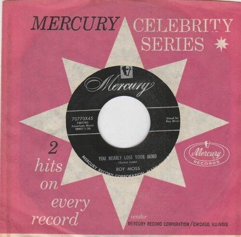 Roy Moss - Youre My Big Baby Now + You Nearly Lose Your ..., Cd's en Dvd's, Vinyl Singles, Verzenden