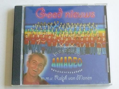 Kindergospelkoor Amadeo & Ralph van Manen - Goed Nieuws, Cd's en Dvd's, Cd's | Religie en Gospel, Verzenden