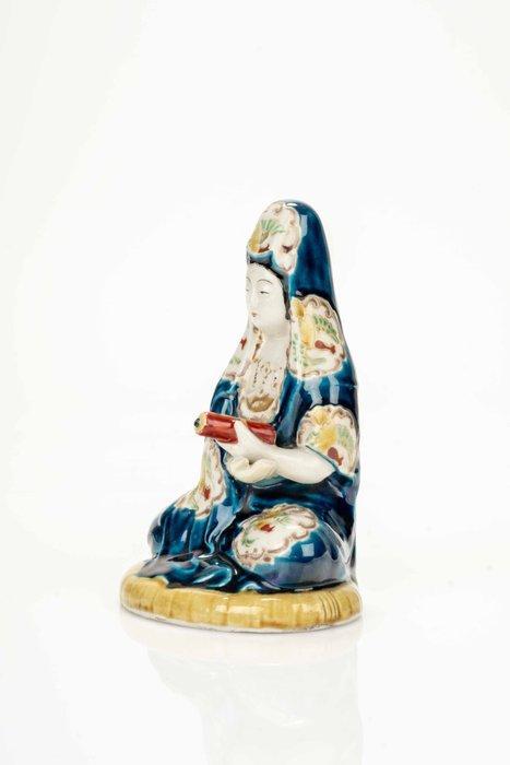 Goddess Kannon sculpture - sculptuur Emaille, Porselein, Een, Antiek en Kunst, Antiek | Overige Antiek