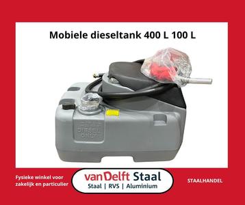 Mobiele dieseltank 400 L Nieuw € 750,- beschikbaar voor biedingen