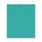 vidaXL Plissé rolgordijn 105x150cm stofbreedte 104,4cm, Huis en Inrichting, Verzenden, Nieuw, Groen
