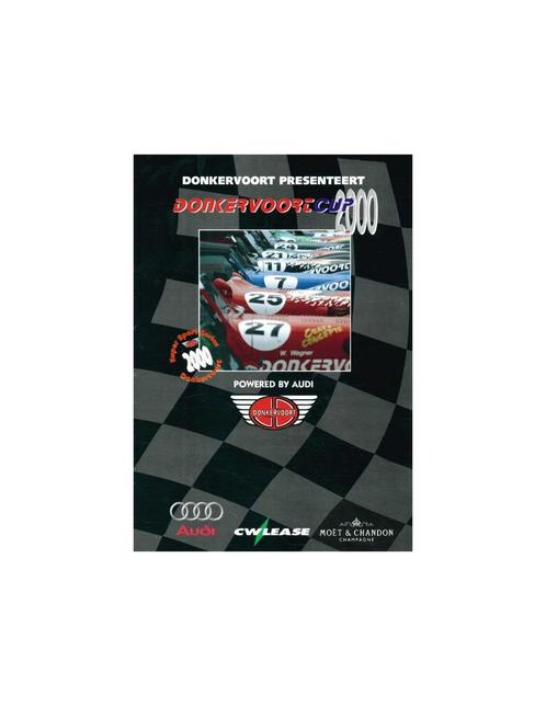 2000 DONKERVOORT CUP BROCHURE ENGELS, Boeken, Auto's | Folders en Tijdschriften