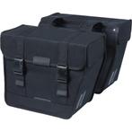 Basil Dubbele Fietstas Kavan Eco Classic Rounded zwart 46L, Fietsen en Brommers, Fietsaccessoires | Fietstassen, Verzenden, Nieuw