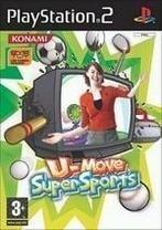 U-move Super Sports Eye toy (ps2 tweedehands game), Spelcomputers en Games, Games | Sony PlayStation 2, Ophalen of Verzenden, Zo goed als nieuw
