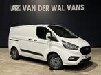 Ford Transit Custom 2.0 TDCI 130pk Automaat L1H1 Euro6 Airco, Auto's, Bestelauto's, Automaat, Stof, Gebruikt, Wit