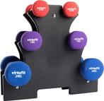 VirtuFit Neopreen Dumbbellset - Halterset - Met Houder, Sport en Fitness, Fitnessmaterialen, Verzenden, Nieuw, Dumbbell