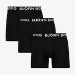 Bjorn Borg heren boxershorts zwart 3 pack maat XL, Nieuw, Verzenden