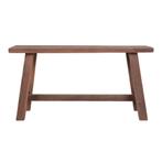 Barcelona Teak Bank - Bank in teak 90x25xh45 cm, Huis en Inrichting, Verzenden, Nieuw