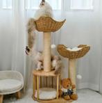 Premium Design 3-laags Krabpaal – Katten Toren van Hout, Verzenden, Nieuw, Krabpaal