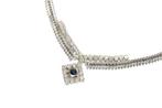 Halsketting - 18 karaat Witgoud - 1.20ct. tw. Diamant, Nieuw