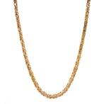 Gouden vintage konings collier 14 krt, Ophalen of Verzenden, Nieuw