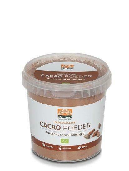 Cacao poeder rauw,  Mattisson, raw superfood, 300 gram BIO, Diversen, Braces, Verzenden