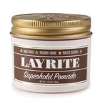 Layrite  Superhold Pomade  297 gr, Sieraden, Tassen en Uiterlijk, Uiterlijk | Haarverzorging, Nieuw, Verzenden