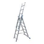 Alumexx ladder 3-Delig, Doe-het-zelf en Verbouw, Ladders en Trappen, Nieuw, Ladder, Verzenden