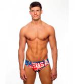 Special Made Turbo Waterpolo broek Usa Vintage Map, Verzenden, Nieuw