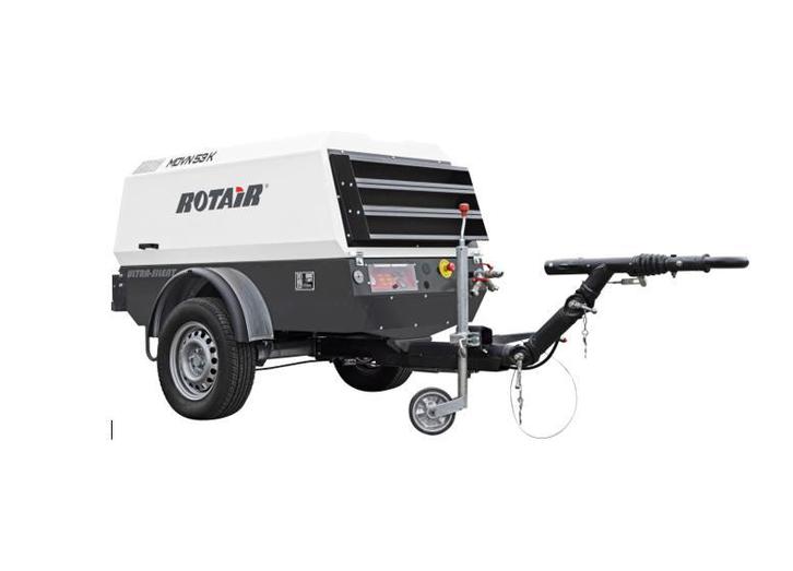 Nieuwe mobiele Rotair compressor kopen?, Doe-het-zelf en Verbouw, Compressors, Nieuw, Verzenden