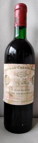 1973 Chateau Cheval Blanc - Saint-Émilion 1er Grand Cru, Verzamelen, Wijnen, Nieuw