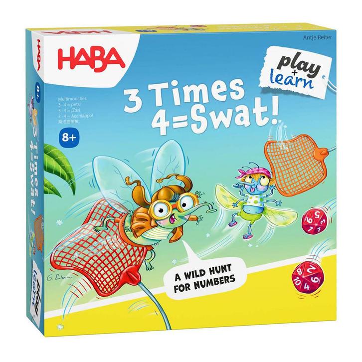 Haba 3 Times 4 is Swat Rekenspel, Hobby en Vrije tijd, Gezelschapsspellen | Overige, Ophalen of Verzenden