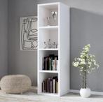 Boekenkast Skylar MDF-Wit 106x30x30cm (Meubelen, Interieur), Huis en Inrichting, Kasten | Televisiemeubels, Verzenden, Nieuw