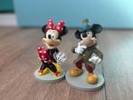 Beeld, Disney beeldjes Mickey Mouse en Minnie Mouse - 10 cm, Verzamelen, Nieuw