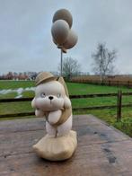 Beeld, balloon beer - 45 cm - polyresin