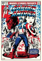 Posters - Poster Captain America - Captain America, Verzenden, Zo goed als nieuw