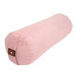 Bolster eco rib oudroze rond - Lotus, Verzenden, Nieuw