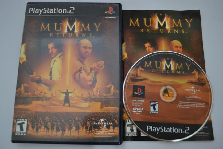 The Mummy Returns (PS2 USA), Spelcomputers en Games, Games | Sony PlayStation 2, Zo goed als nieuw, Verzenden