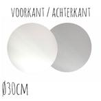 Taartonderzetter Wit / Zilver Ø30cm 10st., Hobby en Vrije tijd, Taarten en Cupcakes maken, Verzenden, Nieuw